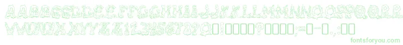 Fonte RiotacttwoRegular – fontes verdes