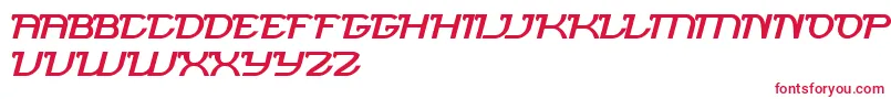 BrigadeArmy Font – Red Fonts on White Background