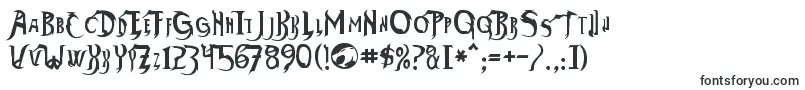 Шрифт Thundara – интересные шрифты