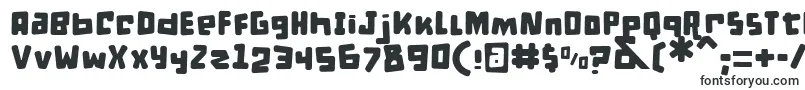 DPuntillasBToTiptoe-Schriftart – Schriftarten, die mit D beginnen