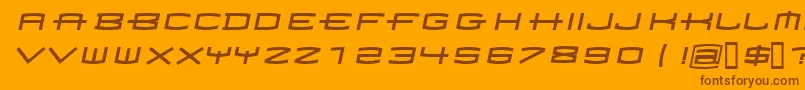 En savoir plus sur la police Homoarakhn Police Homoarakhn – polices brunes sur fond orange