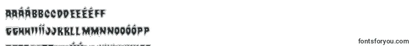 Countsuckulaacad-Schriftart – gälische Schriften