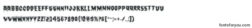 Шрифт Countsuckulaacad – шрифты, начинающиеся на C