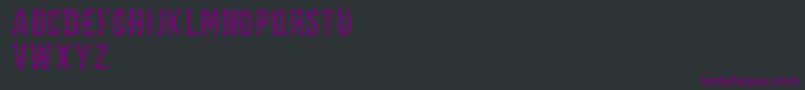 CarpeDiemLuxuryDemo Font – Purple Fonts on Black Background