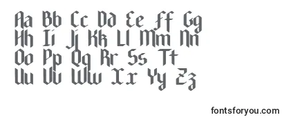 Review of the NewGothicTextura Font