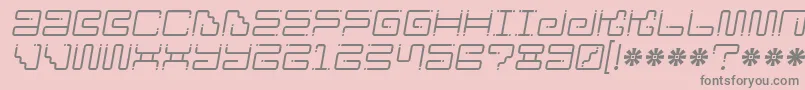 More about Ironloungedots2 Font Ironloungedots2 Font – Gray Fonts on Pink Background