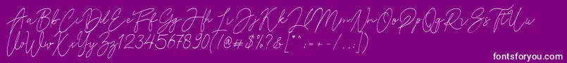 Lisätietoja Reman-fontista Reman-fontti – valkoiset fontit violetilla taustalla