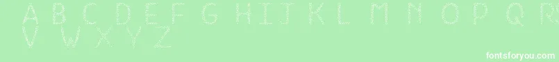 More about HkhSpringBuds Font HkhSpringBuds Font – White Fonts on Green Background