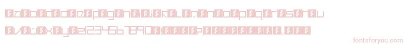 CancranacancarnacaReduxSansSoft-fontti – vaaleanpunaiset fontit valkoisella taustalla