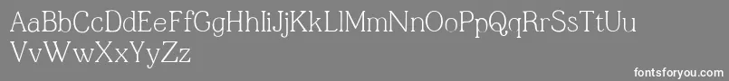 Jfshill.Text.Light Font – White Fonts on Gray Background