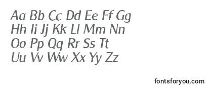 Обзор шрифта CleargothicantiqueItalic