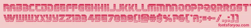 Legiosabinachrome Font – Red Fonts on Pink Background