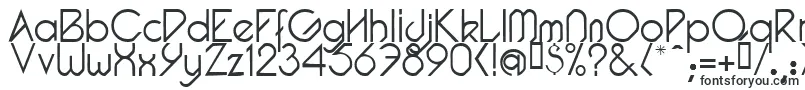 PacotillLight-Schriftart – Schriftarten, die mit P beginnen