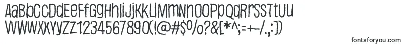 Justaword Font – Handwritten Fonts
