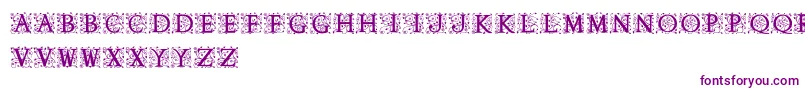 AnabelAlt Font – Purple Fonts on White Background