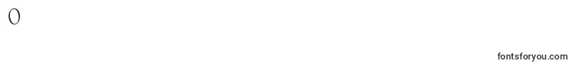 Telingaterdisplayc Font – Fonts for Digit 0