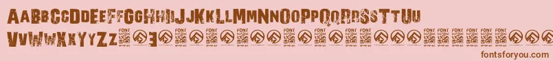 En savoir plus sur la police NorverenceRegular Police NorverenceRegular – polices brunes sur fond rose