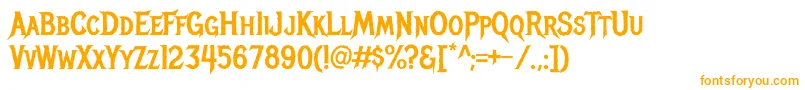 MetalmaniaRegular Font – Orange Fonts