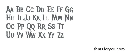 MetalmaniaRegular Font