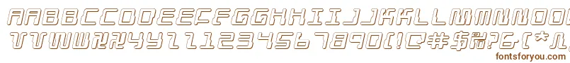 Droidlover3Dei Font – Brown Fonts