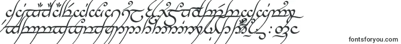 TengwarAnnatarItalic-fontti – Fontit Adobe Photoshopille