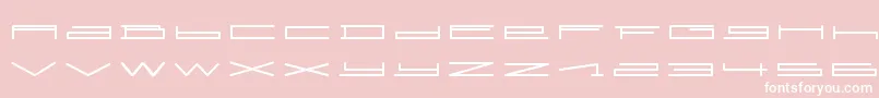 SlurpRegular Font – White Fonts on Pink Background