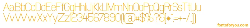 Newmedia-fontti – oranssit fontit