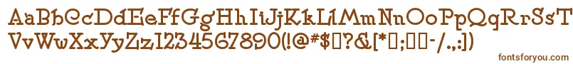 Шрифт Speedballno2sw – коричневые шрифты