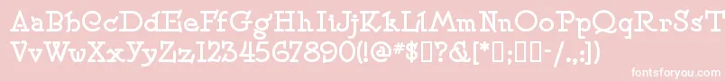 フォントSpeedballno2sw – ピンクの背景に白い文字