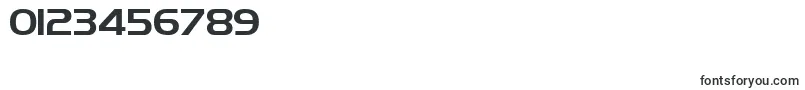 TrekDs9CreditsText Font – Fonts for Numbers and Digits