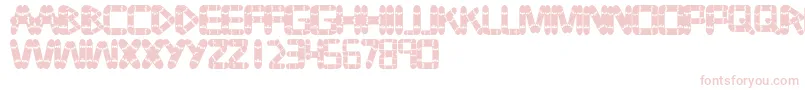 Czcionka Tabla – różowe czcionki