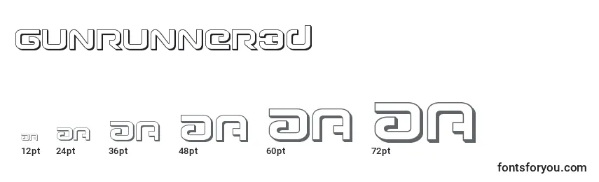 Gunrunner3D Font Sizes