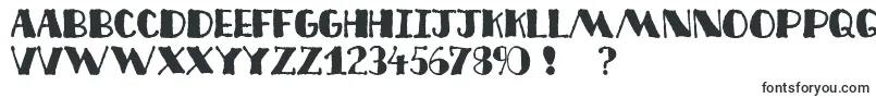DecoFreehand-fontti – Alkavat D:lla olevat fontit