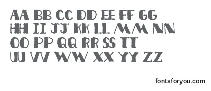DecoFreehand Font