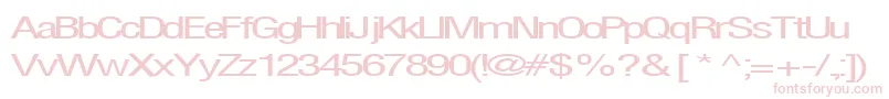 Firsthome34RegularTtext Font – Pink Fonts on White Background