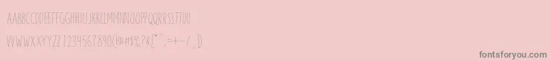 Weitere Informationen zur Windsor-Schriftart Windsor-Schriftart – Graue Schriften auf rosa Hintergrund