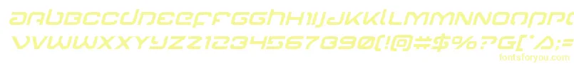 Gunrunnerital Font – Yellow Fonts