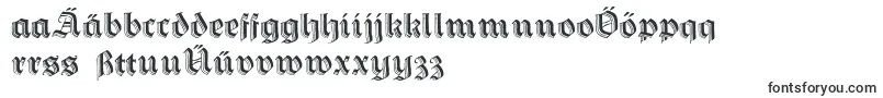 Шрифт HermannGotisch – немецкие шрифты