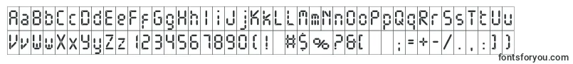 Electronicawhitec Font – OTF Fonts