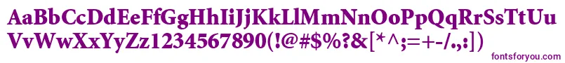AtlantixBlackSsiBlack Font – Purple Fonts on White Background