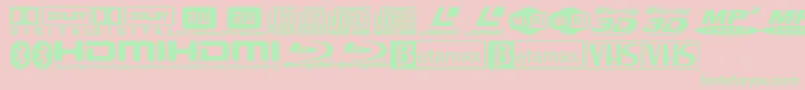 Más sobre la fuente TiLogosoTfb fuente TiLogosoTfb – Fuentes Verdes Sobre Fondo Rosa