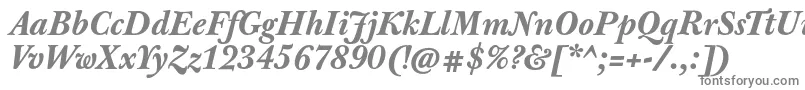 JbaskervilletxnBolditalic Font – Gray Fonts