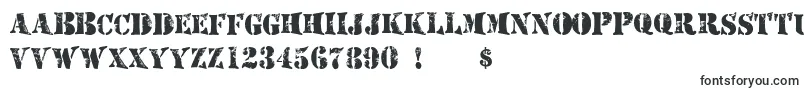 Mashed Font – Stencil Fonts