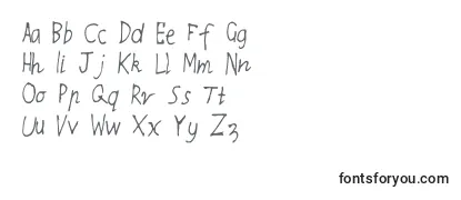 Rqsthinnyandthicky Font