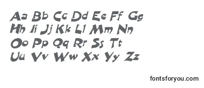 Обзор шрифта HarquilItalic