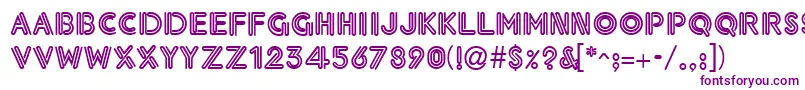 Neonthck Font – Purple Fonts