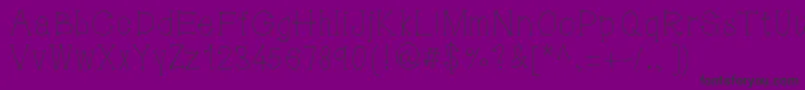 5pm2 Font – Black Fonts on Purple Background