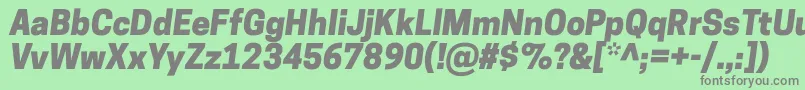 Подробнее о шрифте CooperhewittHeavyitalic Шрифт CooperhewittHeavyitalic – серые шрифты на зелёном фоне