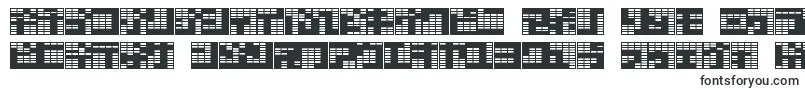 KatakanaBlock Font – Blurry Fonts