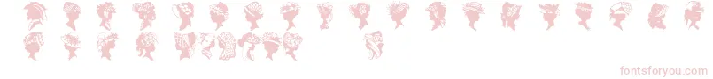 Lisätietoja Wwfancyhats-fontista Wwfancyhats-fontti – vaaleanpunaiset fontit valkoisella taustalla